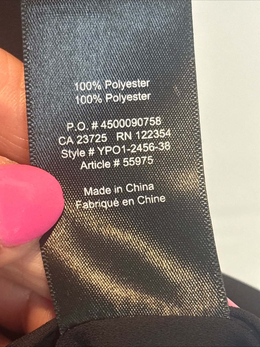 Babaton Black V-Neck Sleeveless Shell Top - Picture 5 of 8